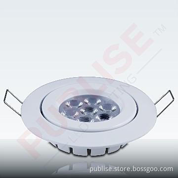 Energy saving Ceiling Downlight Rotatable Non-dimmable IP54 3 inch